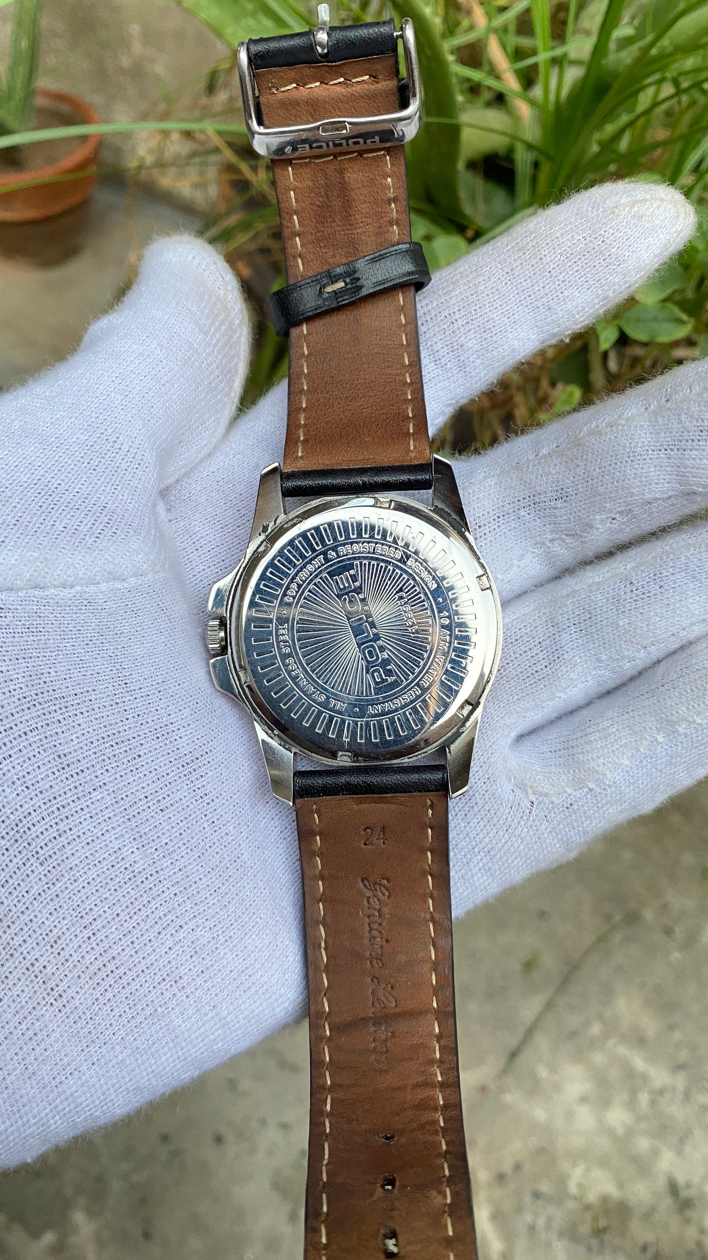 Original police dress watch for men’s