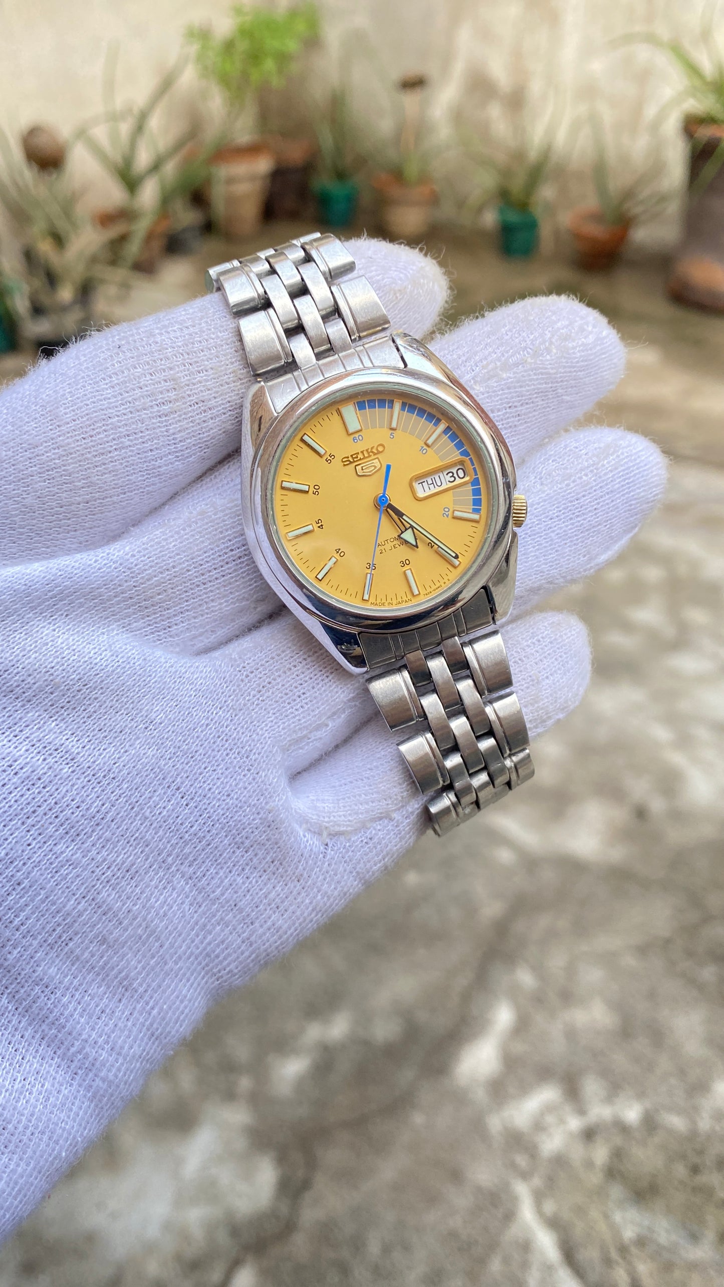 Original seiko5 automatic watch