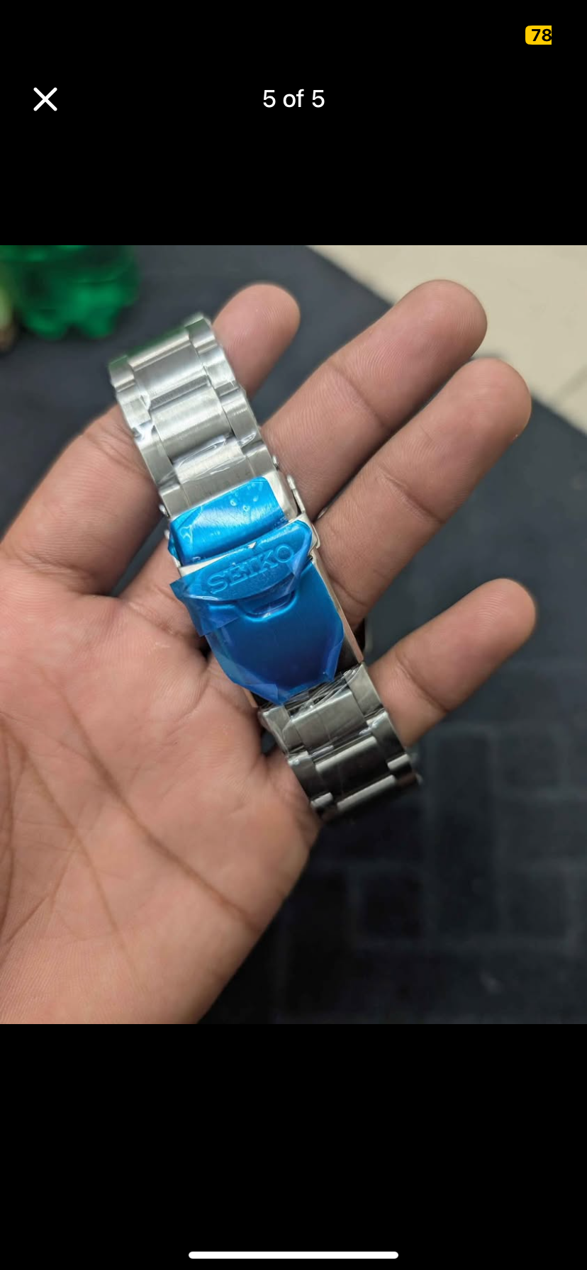 Seiko sports automatic men’s watch