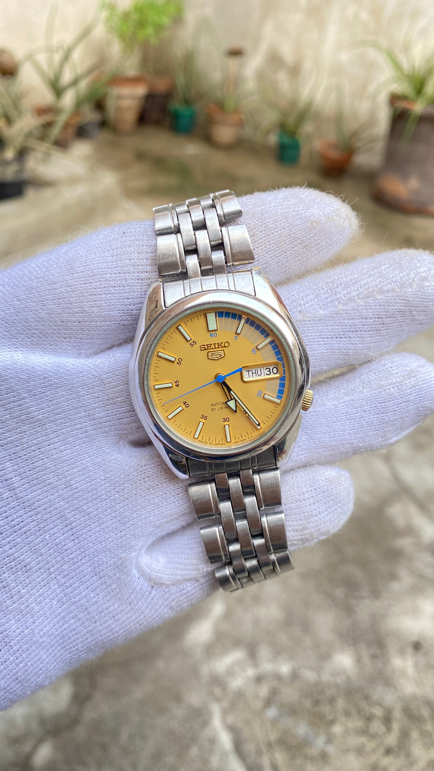 Original seiko5 automatic watch