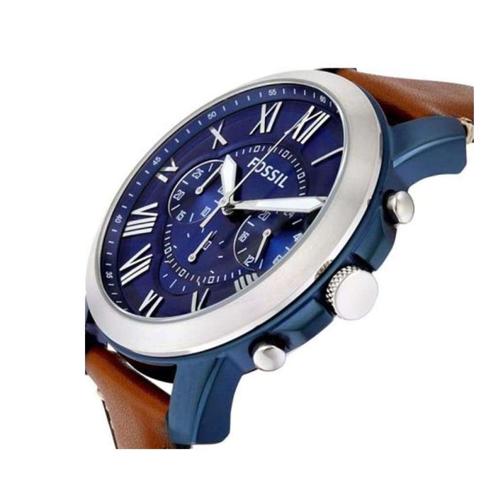 Fossil Grant Analog Blue Dial Men's Watch-FS5151 Fossil Grant Analog Blue Dial Men's Watch-FS5151