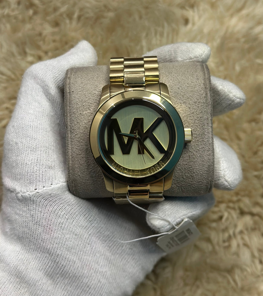 Michael Kors Mens  Gold-Tone Fashion Watch – Model MK5473