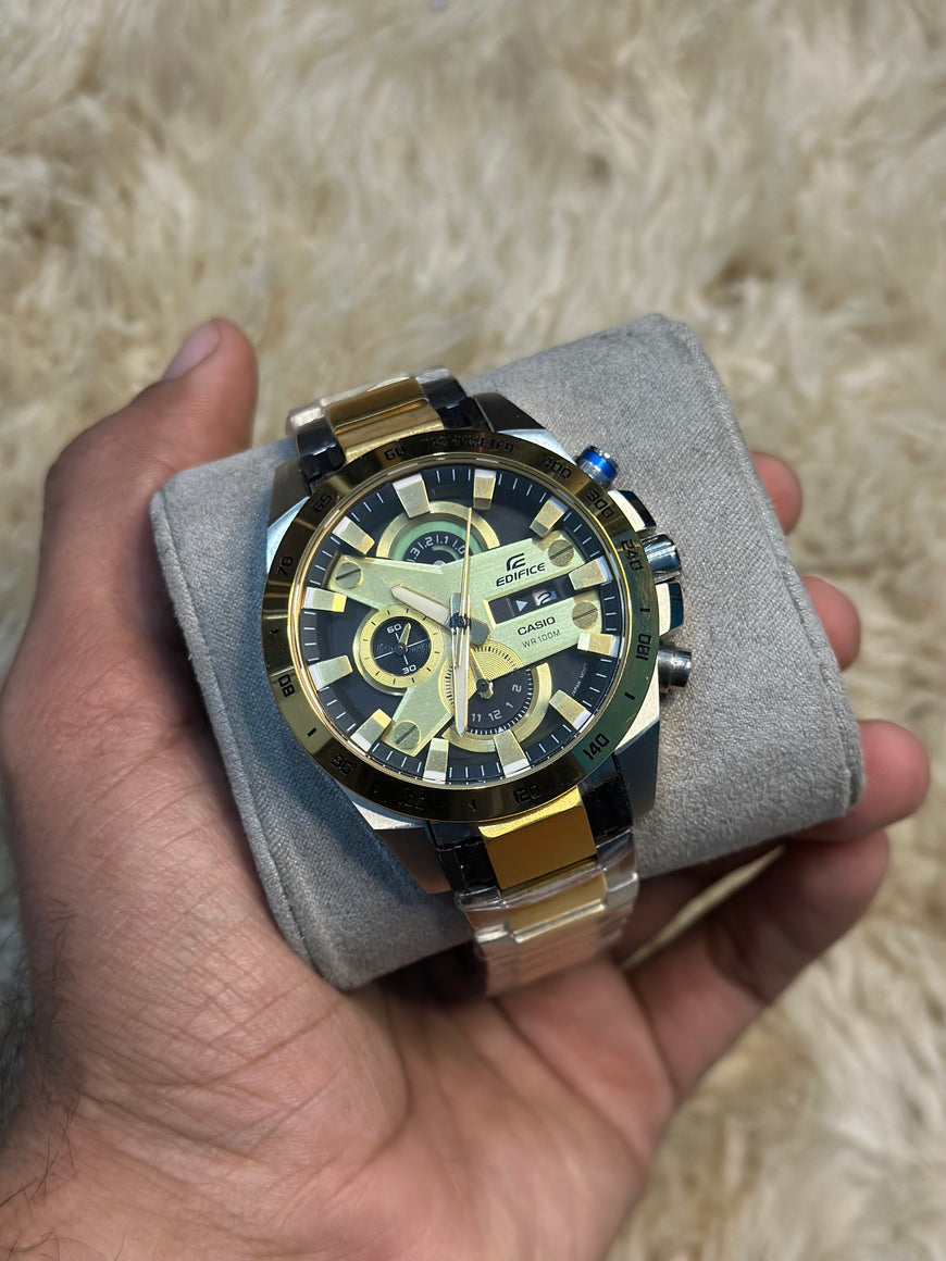 Casio Edifice EFR-540 men's chronograph watch.