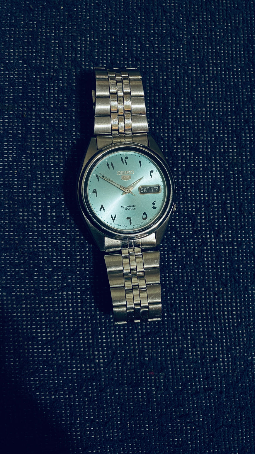 Seiko Arabic automatic men’s watch