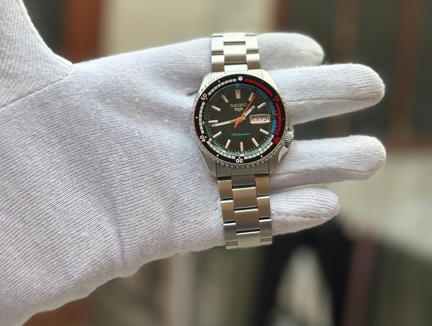 Seiko sports automatic men’s watch