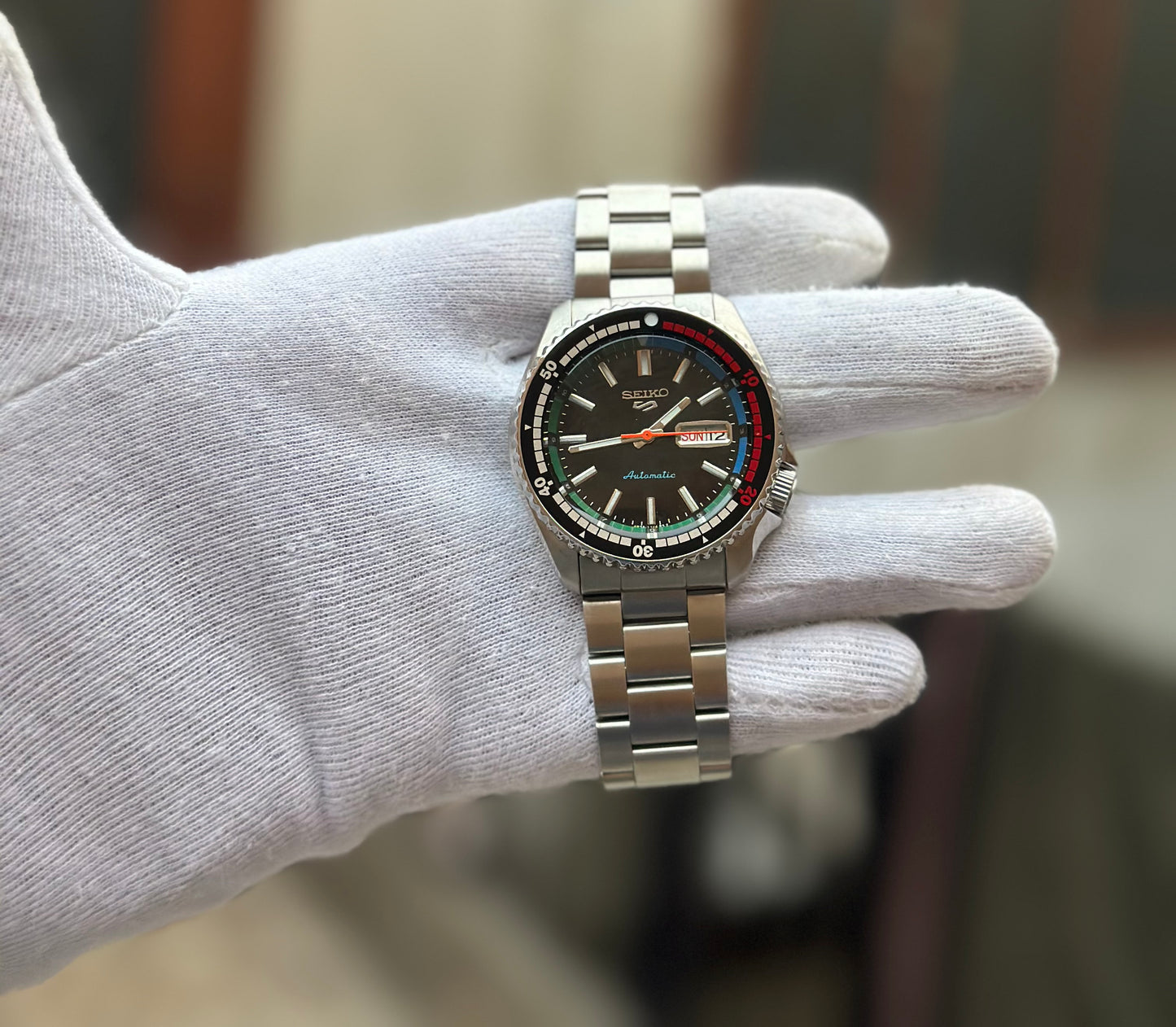 Seiko sports automatic men’s watch