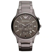 Emporio Armani Men’s Classic Chronograph Watch AR2453 – 43mm Black Dial Stainless Steel Timepiece