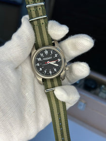 Burtucci field inspired watch titanium made