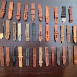 hand made leather straps