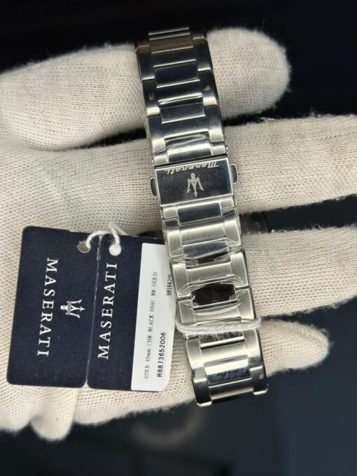 Maserati Chronograph Silver Dial Stainless Steel Men’s Watch