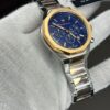Maserati Men’s Chronograph Watch – Blue Dial Two Tone Stainless Steel Luxury Wrist Watch