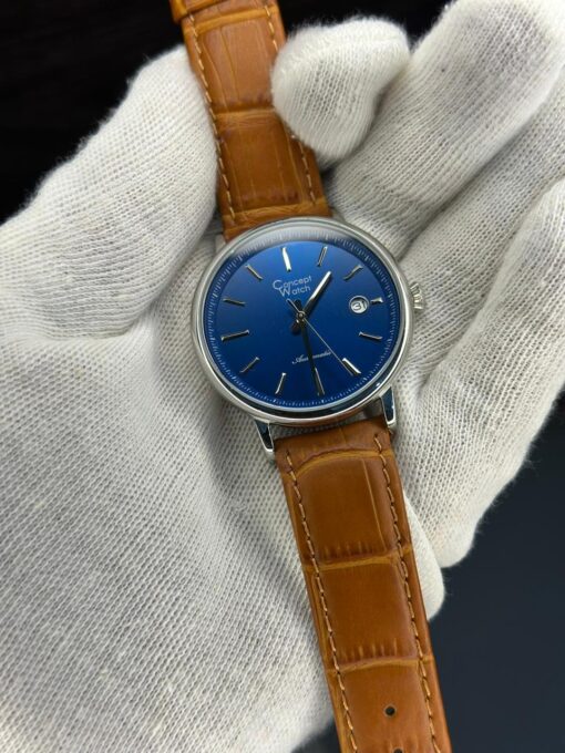 concept watch automatic (1) Concept Watch Automatic Blue Dial Leather Strap Men’s Watch
