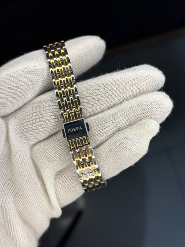 fossil-womens-two-tone-stainless-steel-mother-of-pearl-watch (3) Fossil Women's Two-Tone Stainless Steel Analog Watch with Crystal Bezel & Mother-of-Pearl Dial
