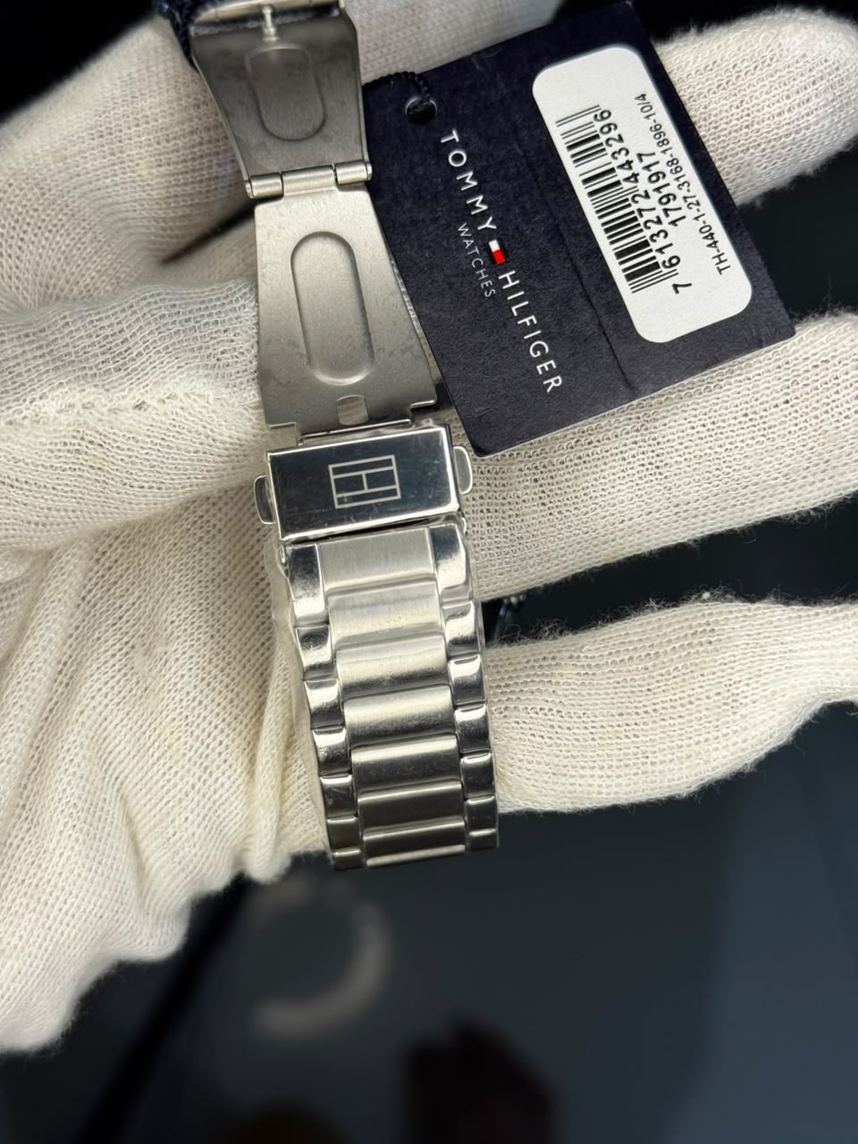 Tommy Hilfiger blue dial chronograph mens watch - Image 2