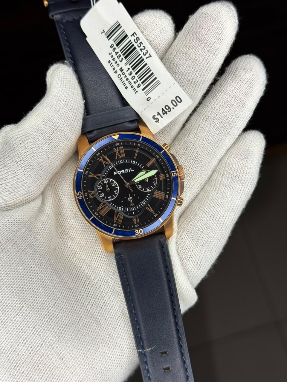 Original fossil men’s Best classic watch