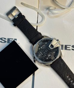 Diesel Uber Chief Leather Strap Watch For Men – DZ7376